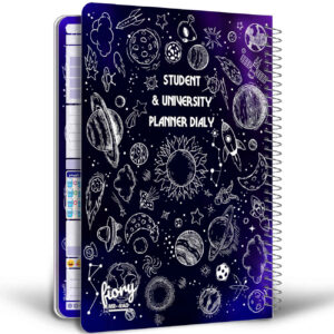 Planer-Notizbuch mit Galaxy Design, Unverzichtbarer Studienbegleiter