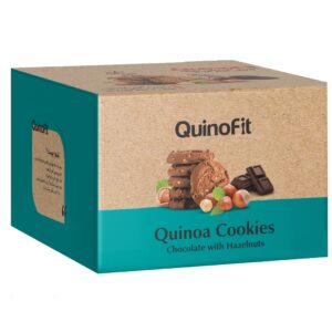 Vanille-Quinoa-Kekse mit Kakaostückchen von Quinofit 185 g