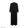 Abaya Stilvoll Locker geschnitten für Frauen mit Floralem Paisley-Design