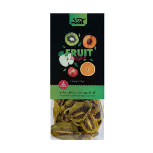 Anid Kiwi-Chips 75 g – würziger, 100 % natürlicher Snack für einen frischen Kick (Packung mit 4)