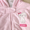 Baby Mädchen Langarm Strampler Trendy & Komfortabel in Rosa