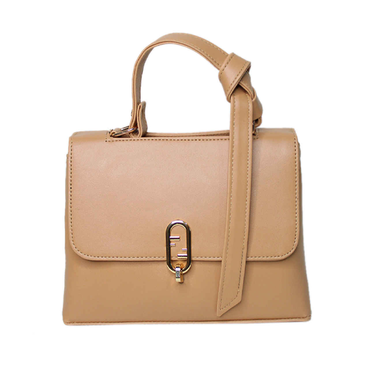 Bauletto Leder Handtasche - Mit Einem Griff & Langen Trageriemen