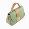 Bauletto Lederhandtasche - Mit Einzelgriff & Langem Riemen