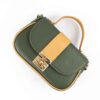 Bauletto Lederhandtasche - Mit Einzelgriff & Langem Riemen