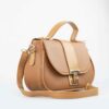 Bauletto Lederhandtasche - Mit Einzelgriff & Langem Riemen