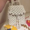 Boho Macrame Rucksack - Handgefertigt für Frauen
