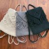 Boho Macramé Rucksack - Handgefertigt für Frauen Modell Tassel
