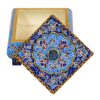 Handgefertigte Knochen-Schmuckbox mit persisch inspiriertem Design