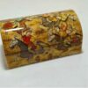 Handgefertigte Knochen-Schmuckbox mit persisch inspiriertem Design