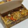 Handgefertigte Knochen-Schmuckbox mit persisch inspiriertem Design
