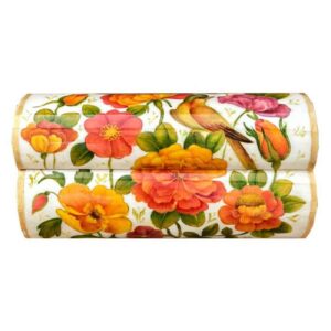 Handgefertigte Knochen-Schmuckbox mit persisch inspiriertem weißen Design