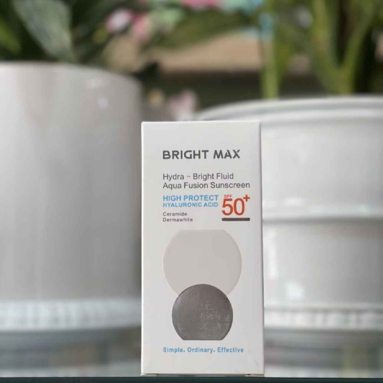 Brightmax SPF 50 Anti-Akne Sonnenschutzcreme – Unsichtbarer Schutz für alle Hauttypen, 50 ml
