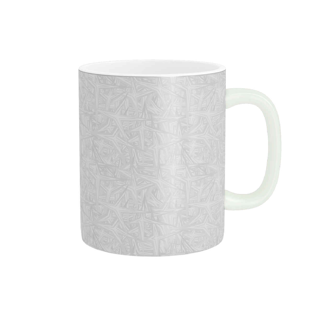 Keramik-Kaffeetasse mit geometrischem Design – Funktionales Trinkgeschirr