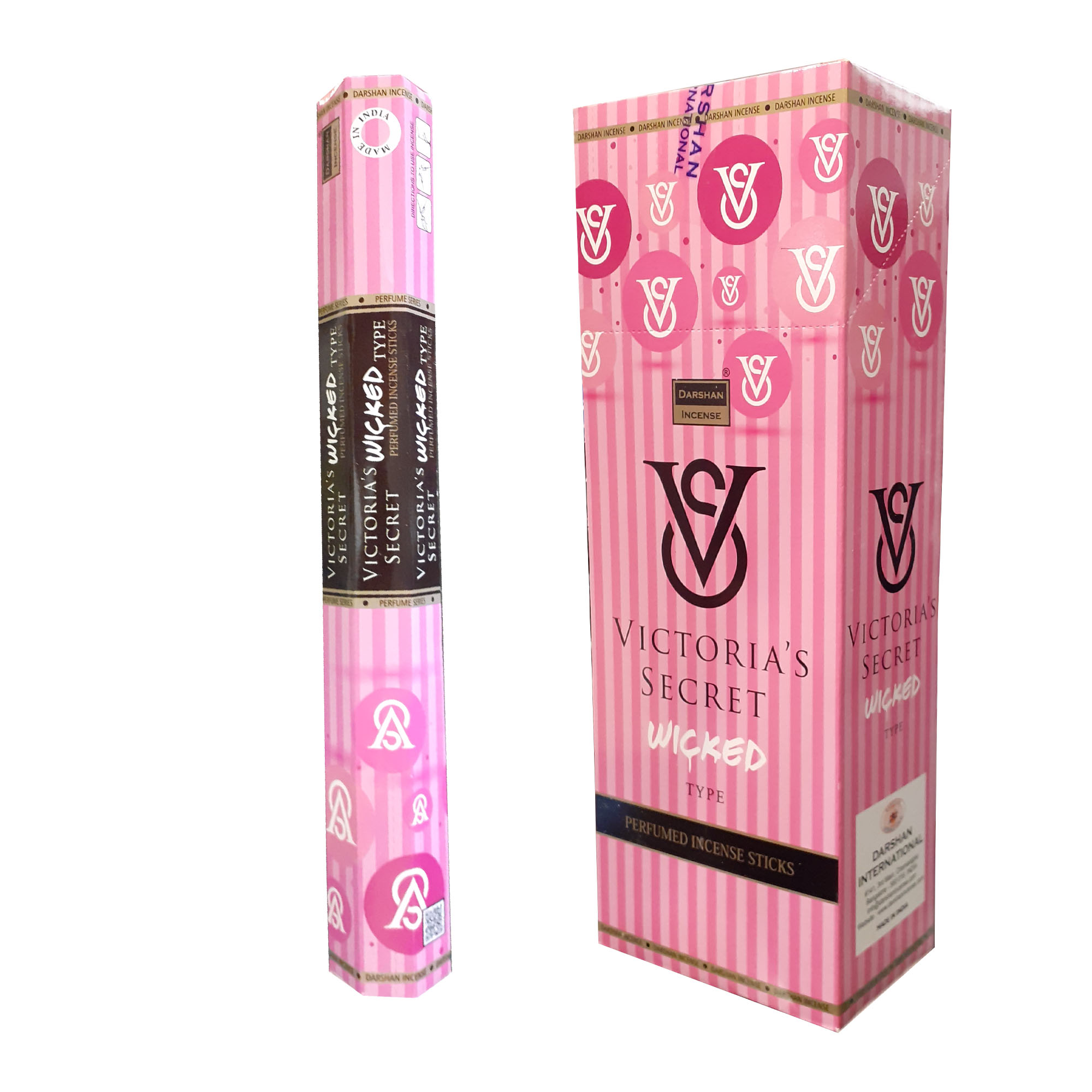 Darshan Victoria Secret Wicked Räucherstäbchen – 20 Stäbchen (Packung mit 4)