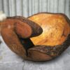 Dekorative Buchenholz-Schale Natürliche Erle