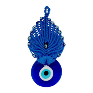 Dekoratives Böses-Auge-Amulett zum Aufhängen Modell Pfau
