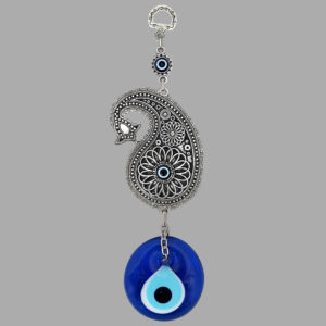 Dekoratives Böses-Auge-Amulett zum Aufhängen Modell Termeh