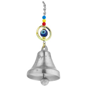 Dekoratives Böses-Auge-Amulett zum Aufhängen im Glocken-Design