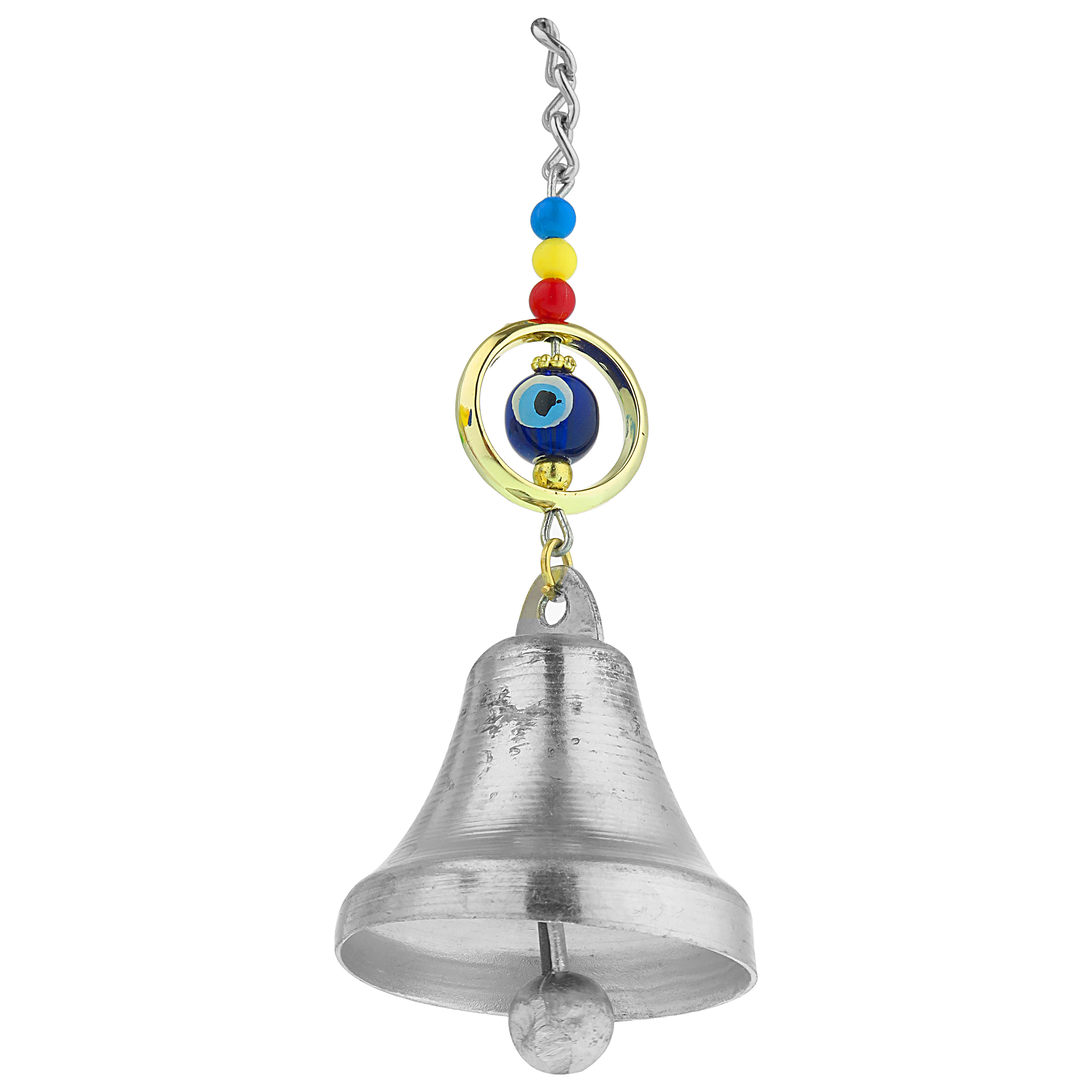 Dekoratives Böses-Auge-Amulett zum Aufhängen im Glocken-Design