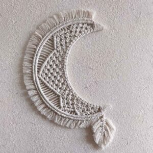 Dekorativer Makramee-Wandbehang Wandteppich Kunst Boho