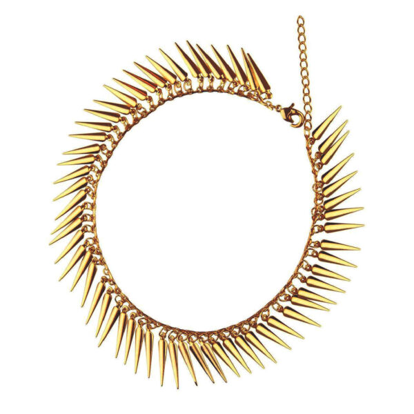 Elegante Persische Stahl-Fußkette für Frauen in Gold