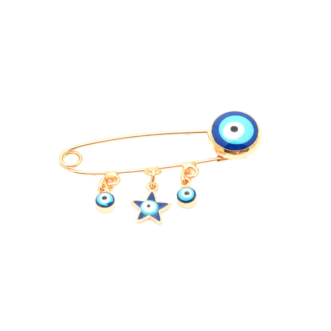 Eye Safety Pin Brooch zur Abwehr von Negativität