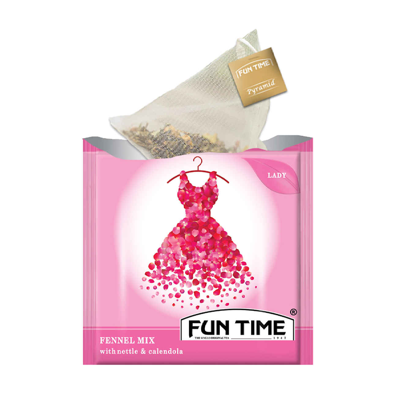 Fenchel Wellness Kräutertee von Fun Time (Packung mit 4)
