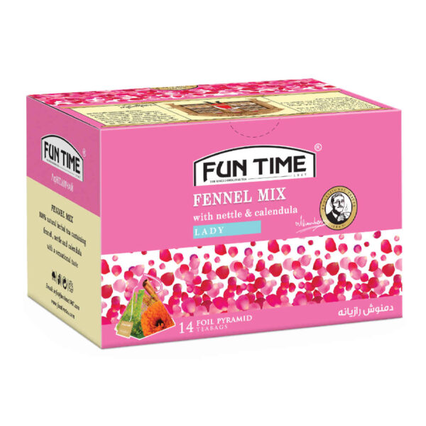 Fenchel Wellness Kräutertee von Fun Time (Packung mit 4)