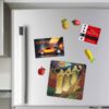 Kühlschrankmagnet elegant mit persischem Maldesign