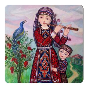Kühlschrankmagnet inspiriert von der persischen Kultur – Elegantes Design