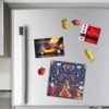 Kühlschrankmagnet mit persischem Maldesign