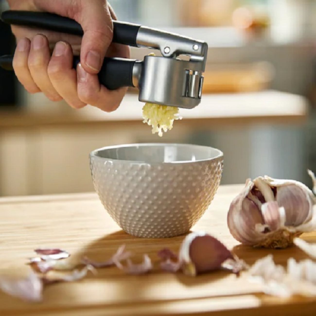 Knoblauchpresse Mincer Edelstahl