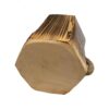 Handgefertigter Holz-Make-up Pinsel Halter mit künstlerischem Design und Griff