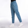 Hoch taillierte gerade blaue Jeans für Frauen, stylisch & bequem
