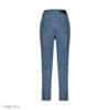 Hoch taillierte gerade blaue Jeans für Frauen, stylisch & bequem