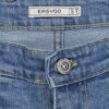 Hoch taillierte gerade blaue Jeans für Frauen, stylisch & bequem