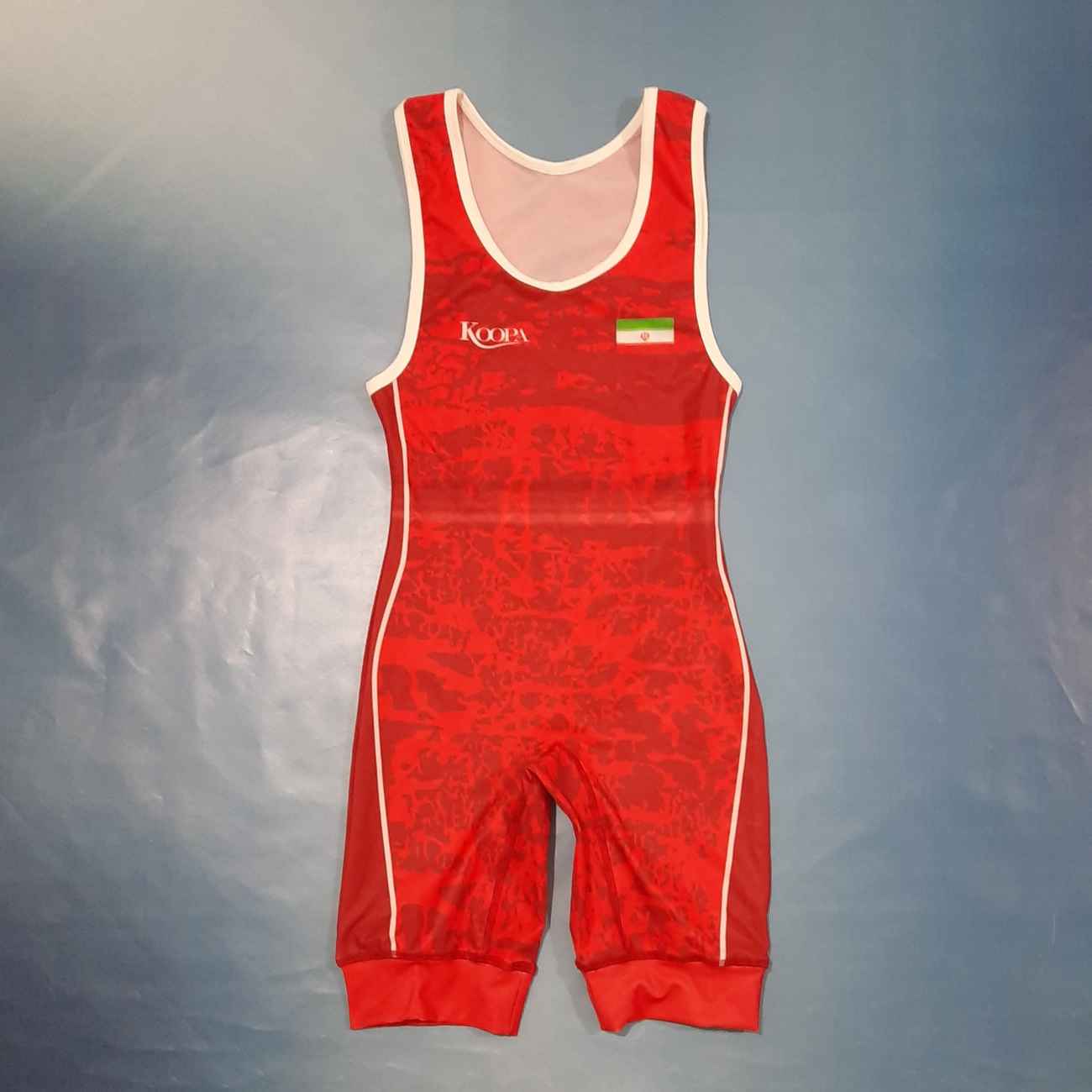 Iranisches ärmloses Freistilsinglet, leicht