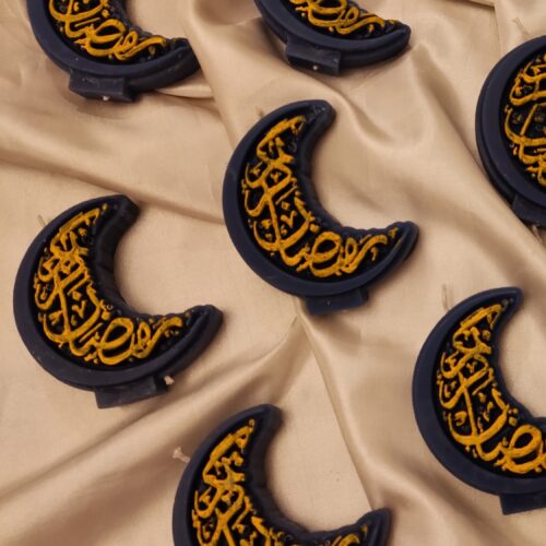 Islamische Kerze geeignet als Ramadangeschenk in Mondform (10x)
