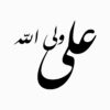 Islamischer Autoaufkleber - Ali Wali Allah
