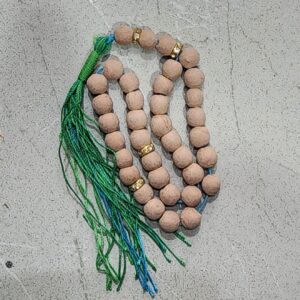 Islamischer Karbala Tasbih Khak-e-Shifa aus Karbala mit 33 Gebetsperlen Tasbih