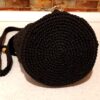 Macrame Rucksack - Handgefertigt für Frauen in Schwarz