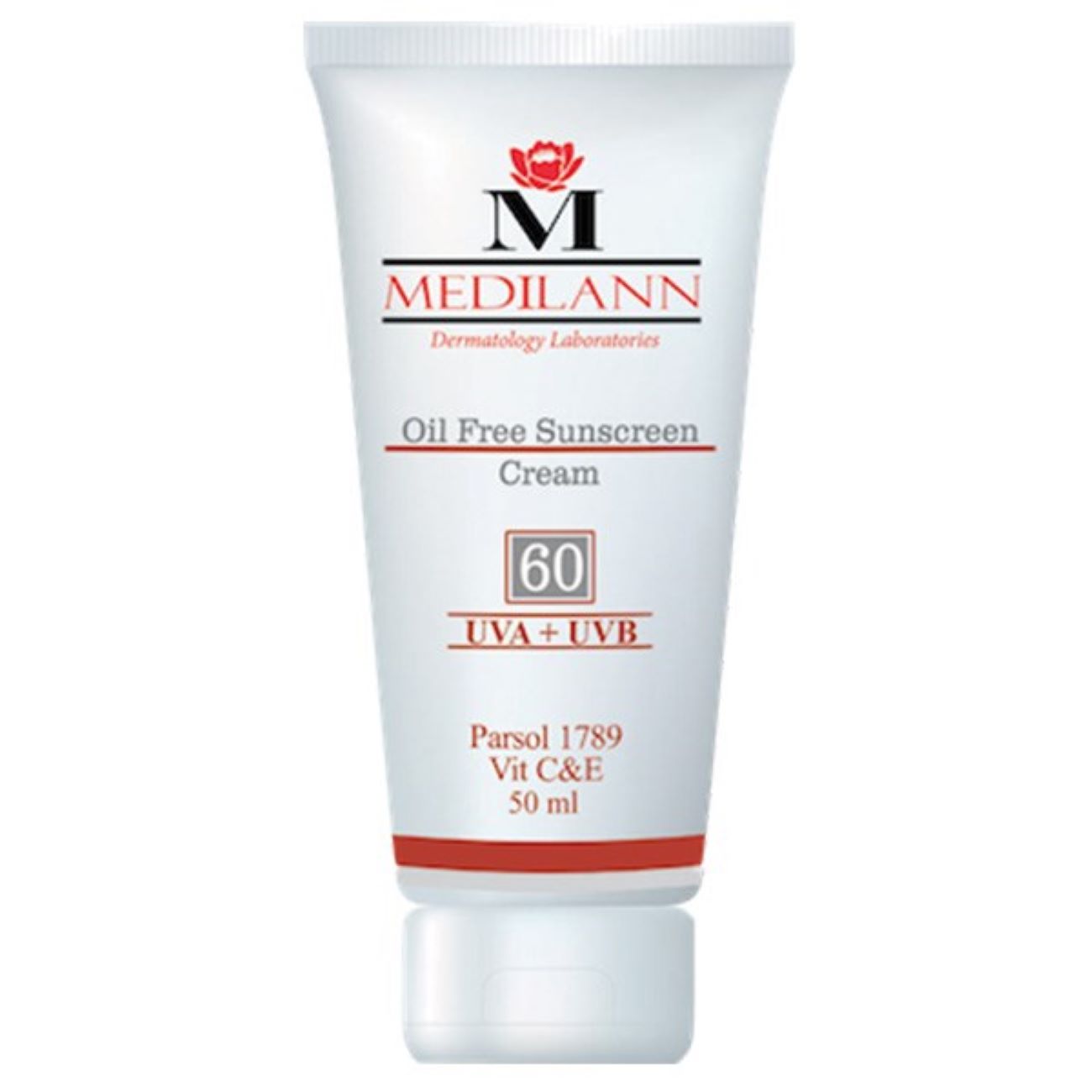 Medilann Getönte Sonnenschutzcreme SPF60 für fettige Haut, 50 ml