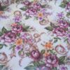 Melamin-Serviertablett, langlebig & leicht, rosa Blumendesign