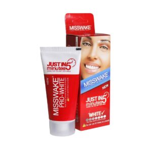 Misswake Just In 5 Minuten Whitening Zahnpasta – 50 ml (x6)