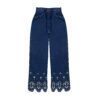 Baggy Jeans mit floralem Design für Frauen, schick & bequem