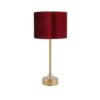 Neuheit Tischlampe mit Trommel-Lampenschirm Design in Braun