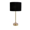 Neuheit Tischlampe mit Trommel-Lampenschirm Design in Braun