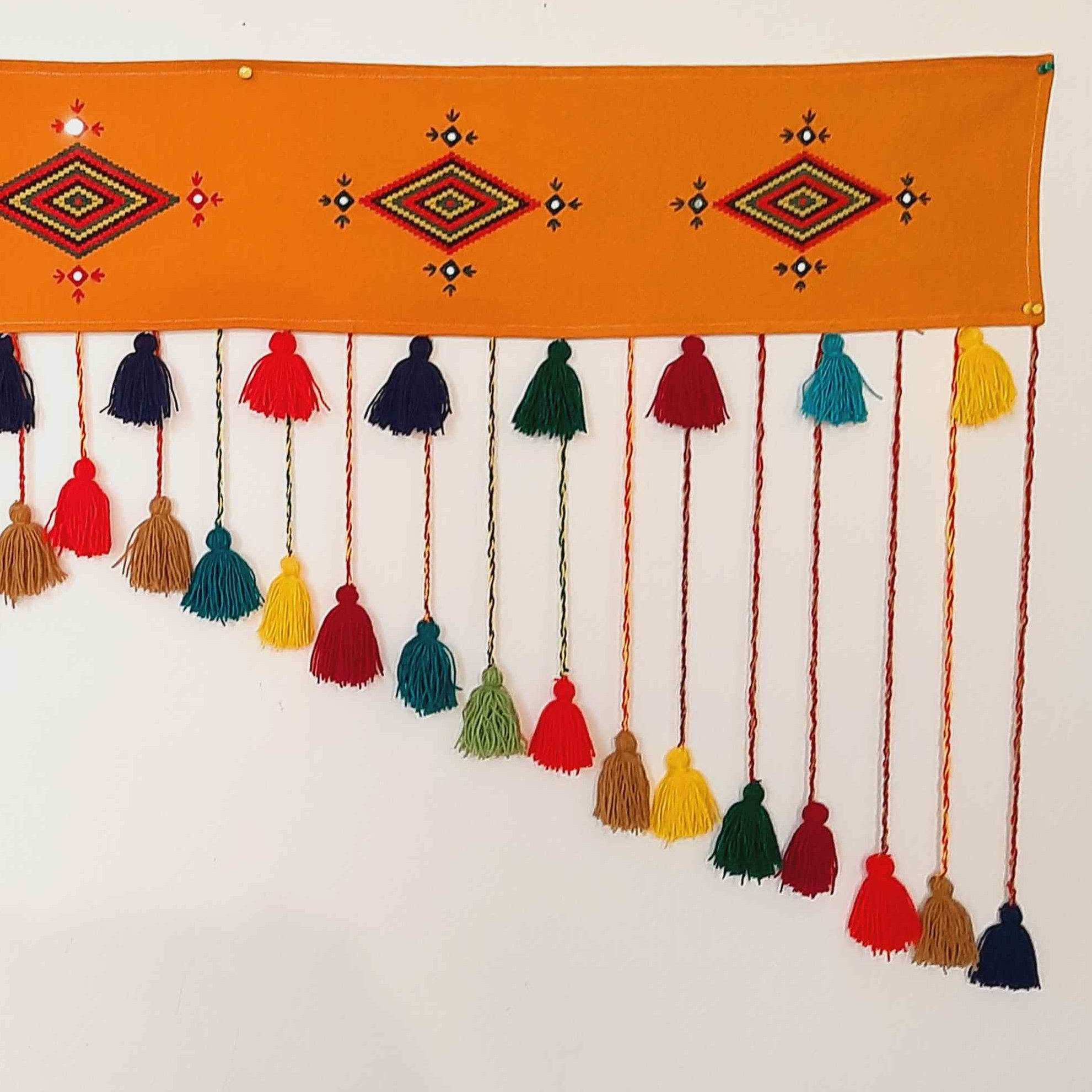 Persischer DIY-Quasten-Wandbehang Traditionell Handgefertigt Modell Dara