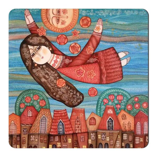 Persischer Kühlschrankmagnet mit traditionellem Design