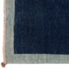 Original persischer Gabbeh-Wollteppich handgewebt in Fars gelb floral